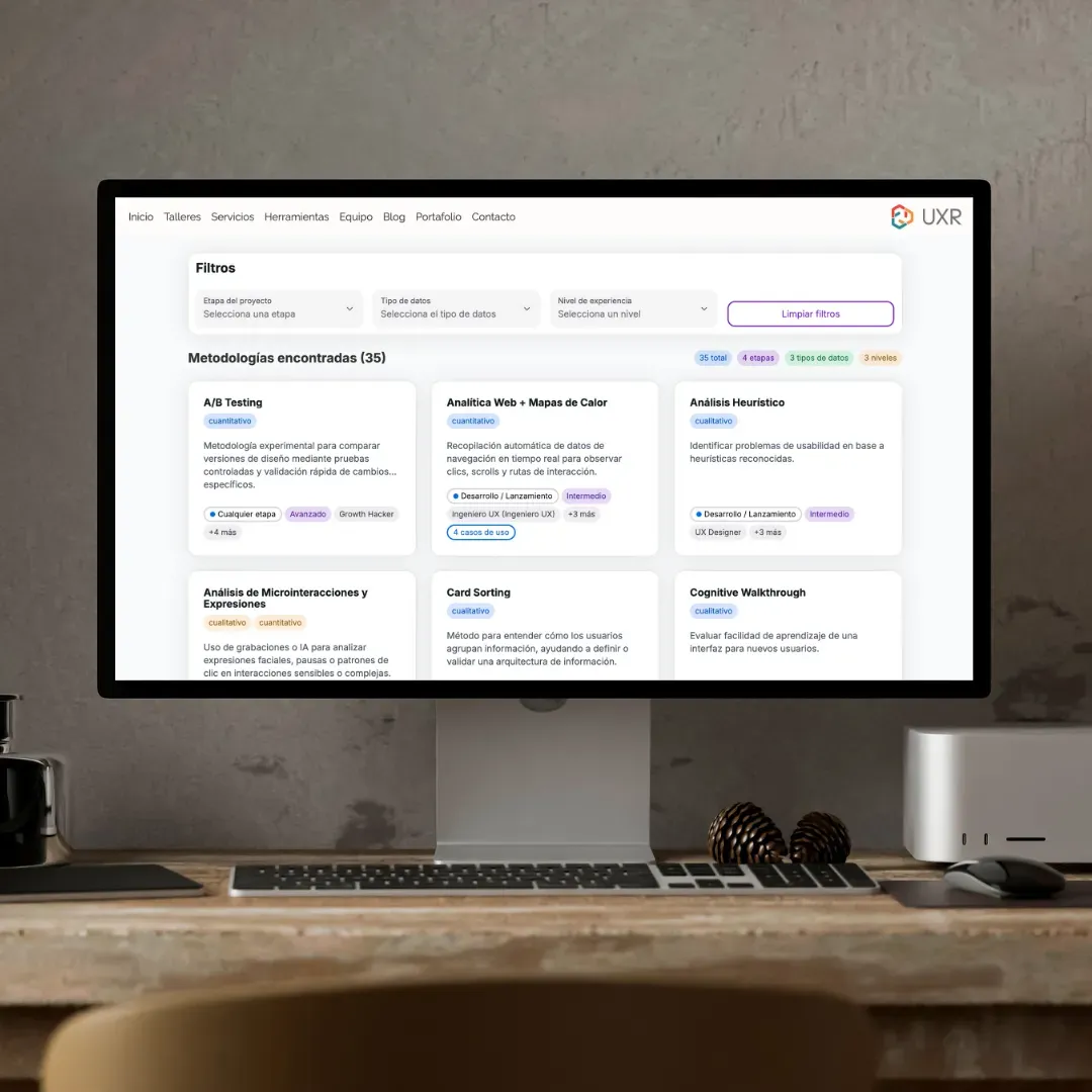 How and Why I Built the UX Methodology Selector (v1)